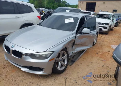 2015 BMW 328I из США, поврежденный, VIN WBA3A5C59FP605386